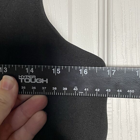 GUESS Jet Black Studded One Shoulder Pant Romper Jumpsuit Women’s Size 12 - Picture 13 of 16